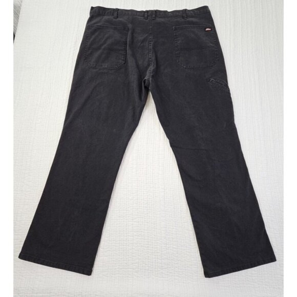Dickies Men's 44x30 Flex Tough Max Technology Stretch Pants Black Straight Leg - Picture 2 of 16